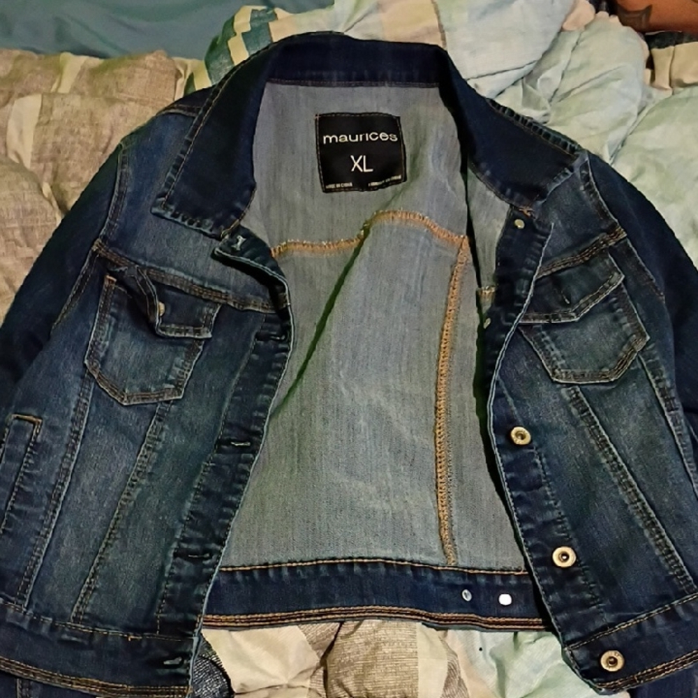 Maurices Classic Blue Denim Jacket